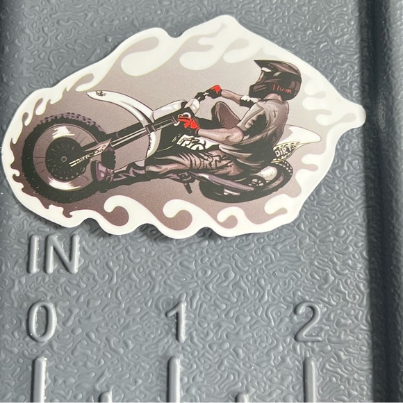 DIRTY Biker Motorcycle Rider Sport Bike Cruiser Outdoor Decor Decal Stic… - Picture 4 of 4